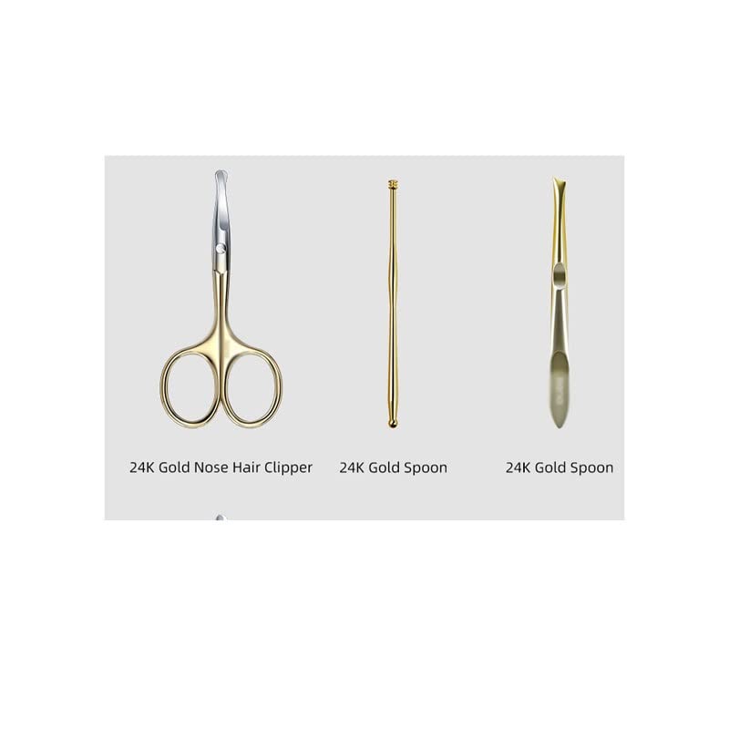 3-in-1 Stainless Steel Eyebrow Grooming Set