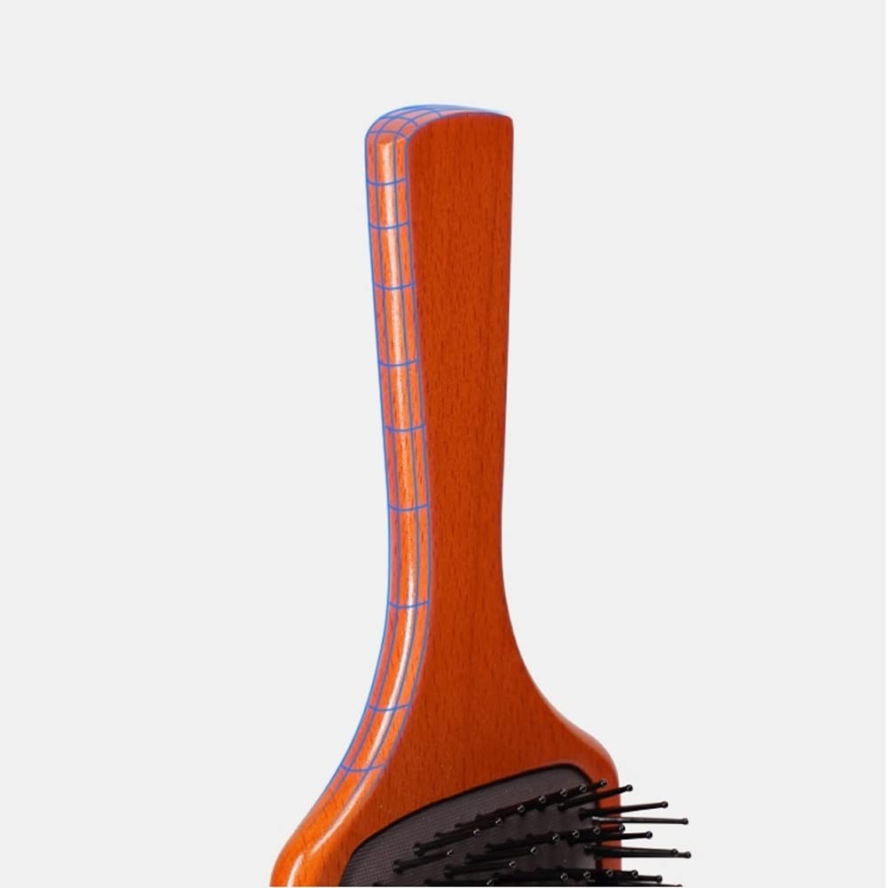 Wooden Air-Cushion Massage Hairbrush