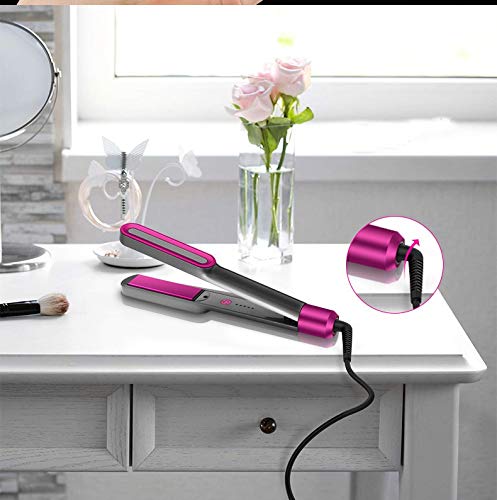 2-in-1 Rotating Flat Iron and Hair Curler