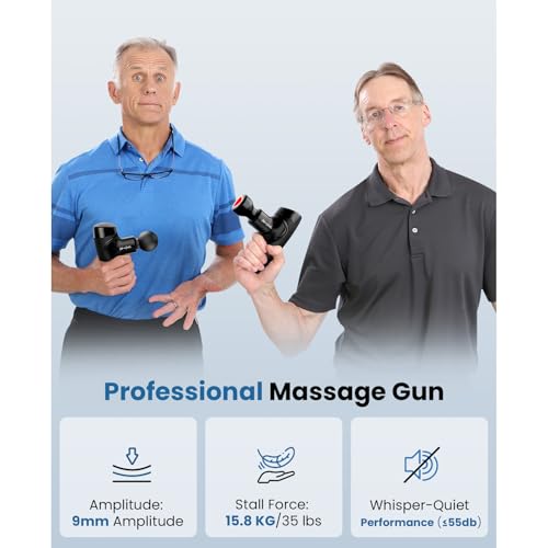 Dual Heated Massage Gun Set