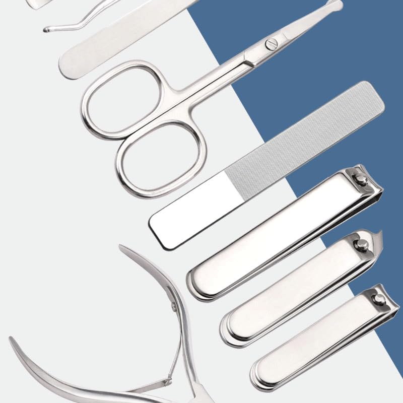 11-Piece Stainless Steel Nail Clipper Set