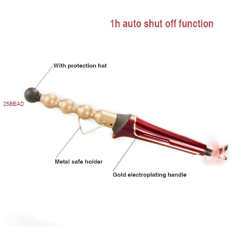 21-30mm Ceramic Tourmaline Curling Wand