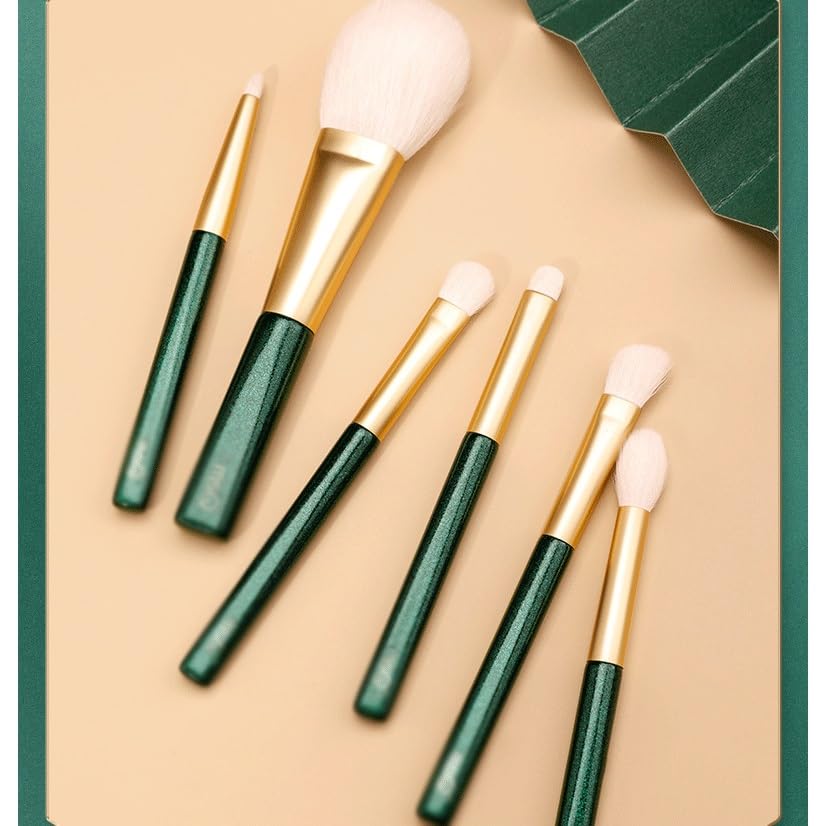 6-Piece Portable Makeup Brush Set