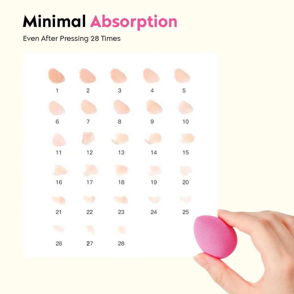 4-Piece Makeup Sponge Blender Set with Case