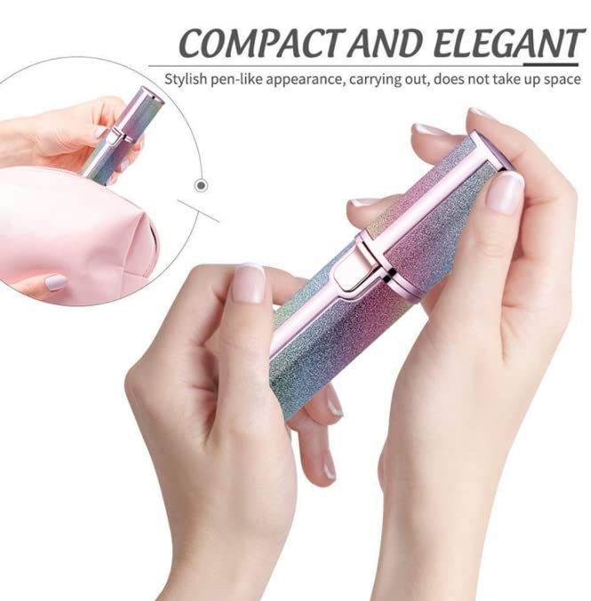 2-in-1 Rechargeable Facial Hair Trimmer