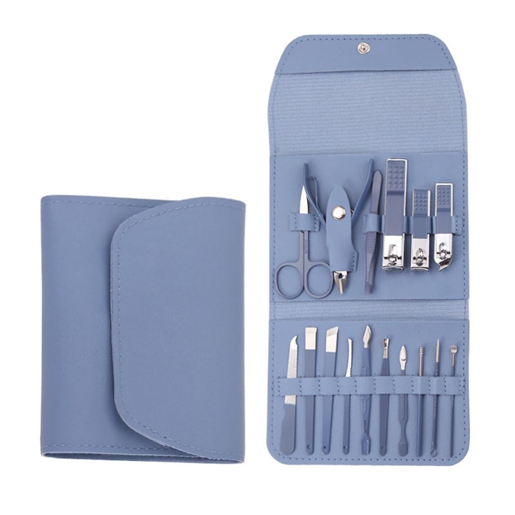 Stainless Steel Nail and Eyebrow Grooming Set