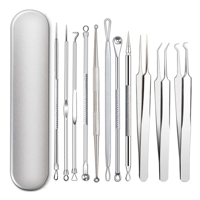 Stainless Steel Precision Grooming Tool Set