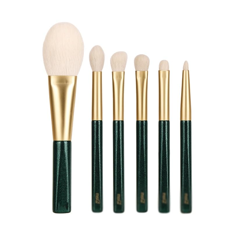 6-Piece Portable Makeup Brush Set