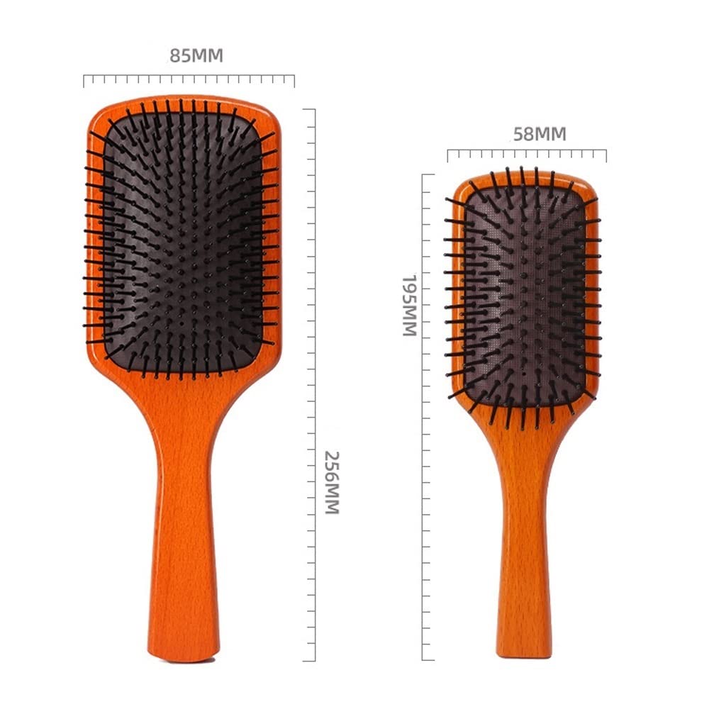 Wooden Air-Cushion Massage Hairbrush