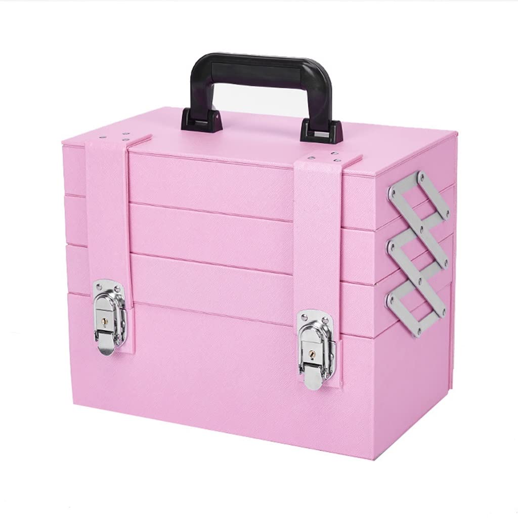 Multi-Layer Portable Cosmetic Storage Case