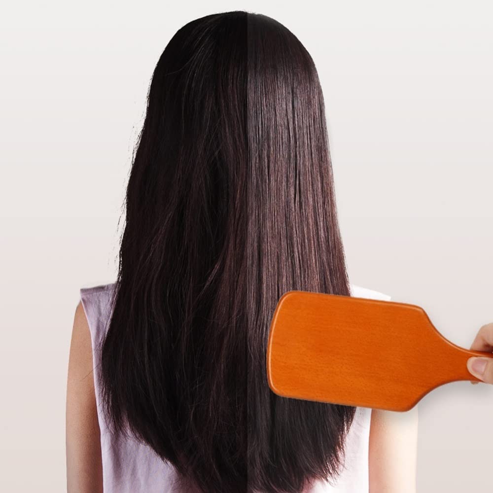 Wooden Air-Cushion Massage Hairbrush