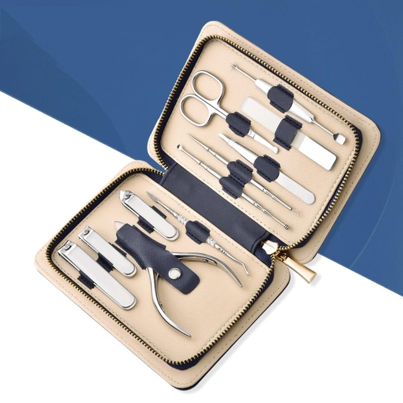 11-Piece Stainless Steel Nail Clipper Set