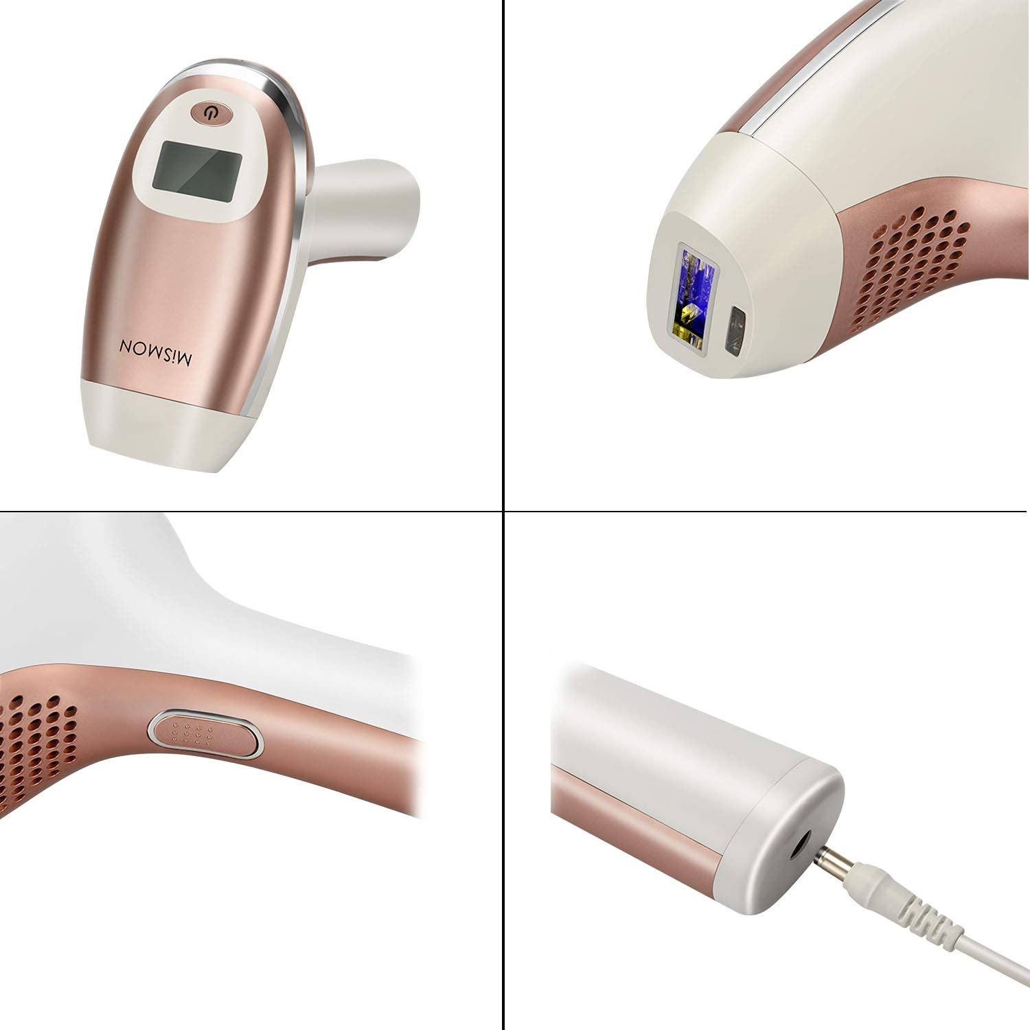 IPL Hair Removal Device with Skin Tone Sensor