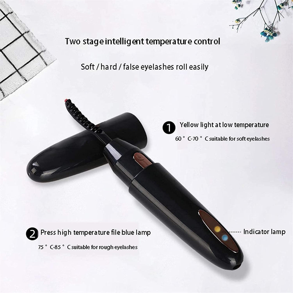 Two-Temperature USB Heated Eyelash Curler