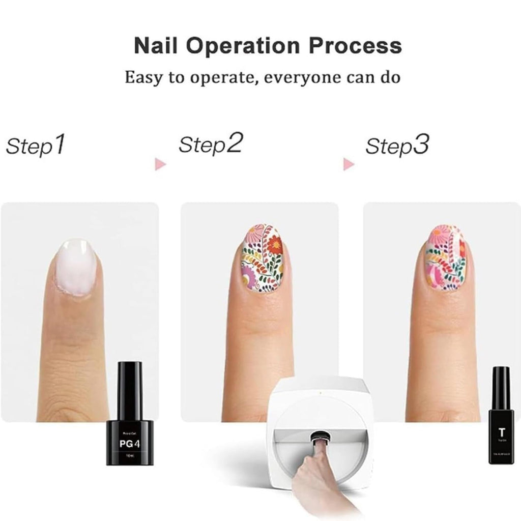 Portable Automatic Nail Art Printer