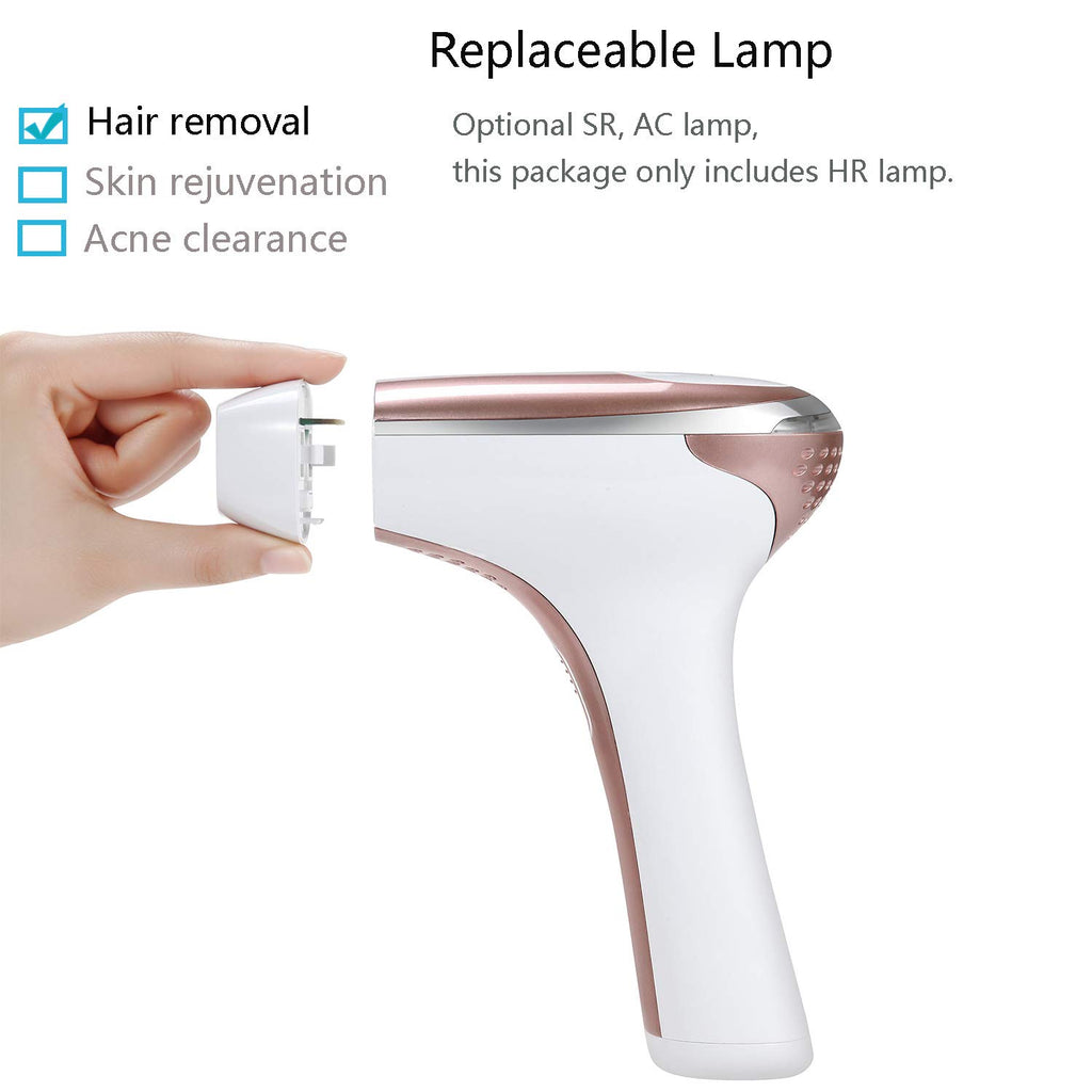 IPL Hair Removal Device with Skin Tone Sensor
