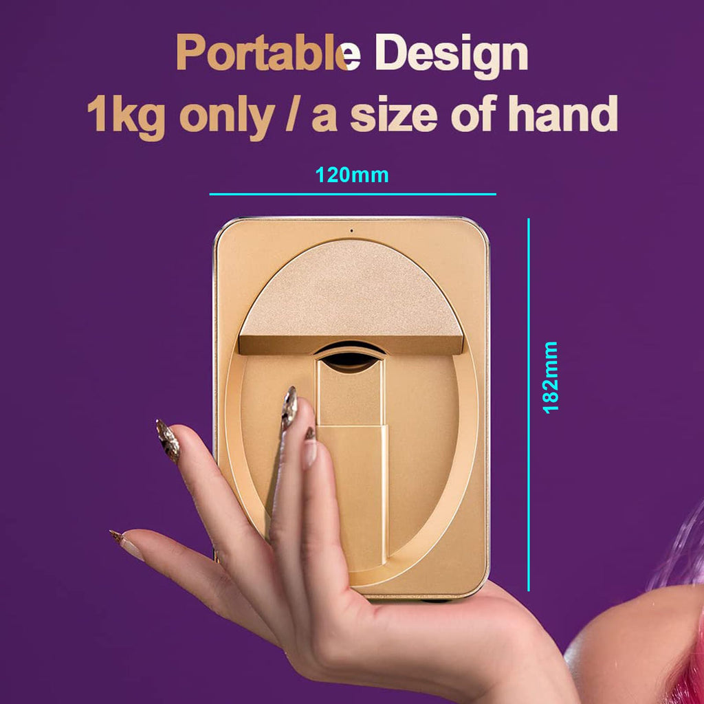 Portable Mobile Nail Painting Machine with Tool Set