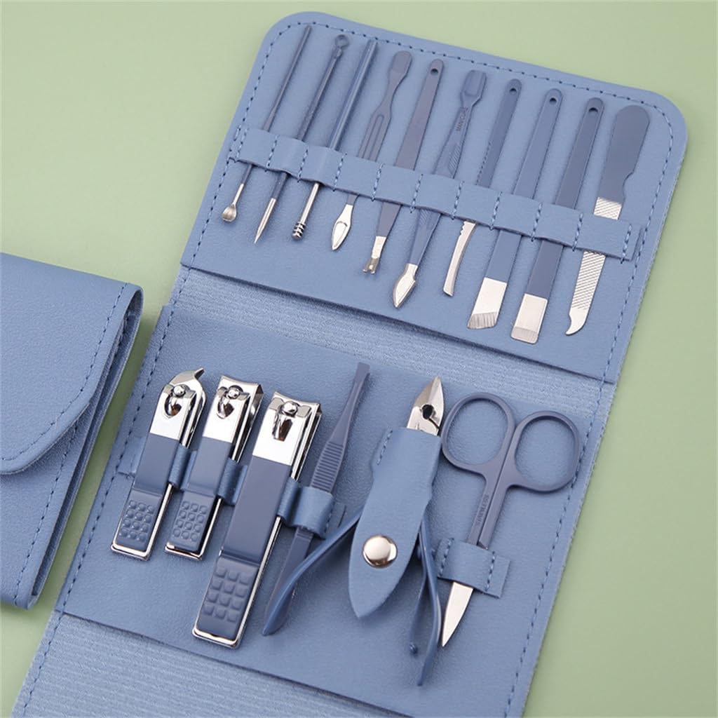 Stainless Steel Nail and Eyebrow Grooming Set