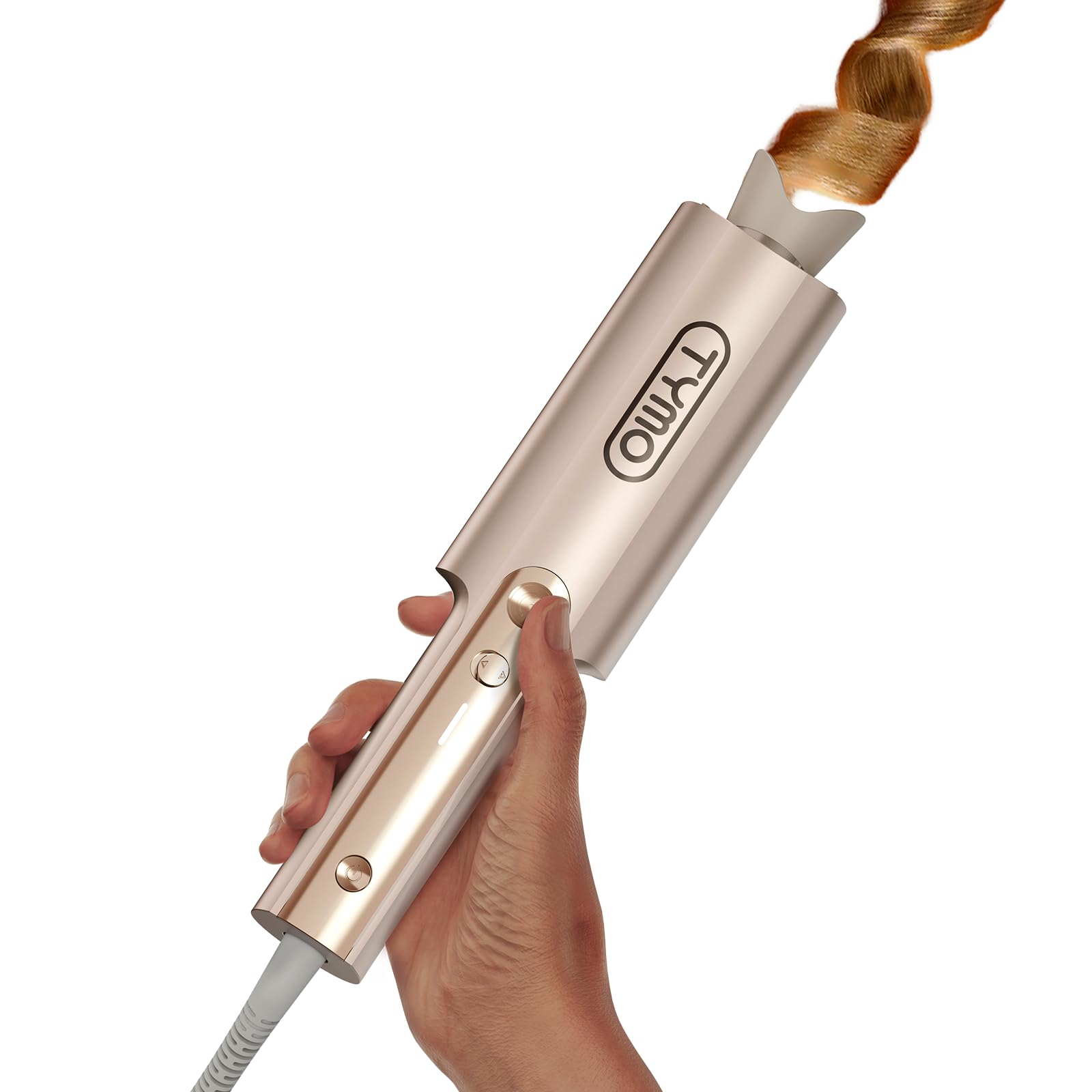 Long-Barrel Automatic Rotating Curling Iron