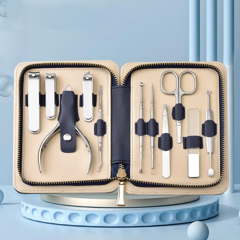 11-Piece Stainless Steel Nail Clipper Set