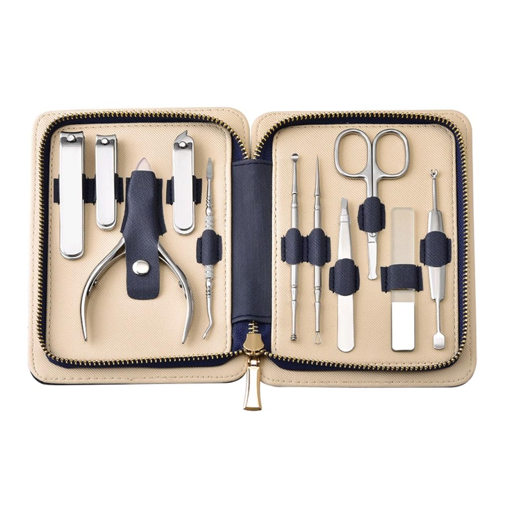 11-Piece Stainless Steel Nail Clipper Set