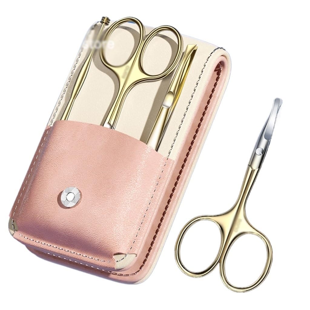 3-in-1 Stainless Steel Eyebrow Grooming Set