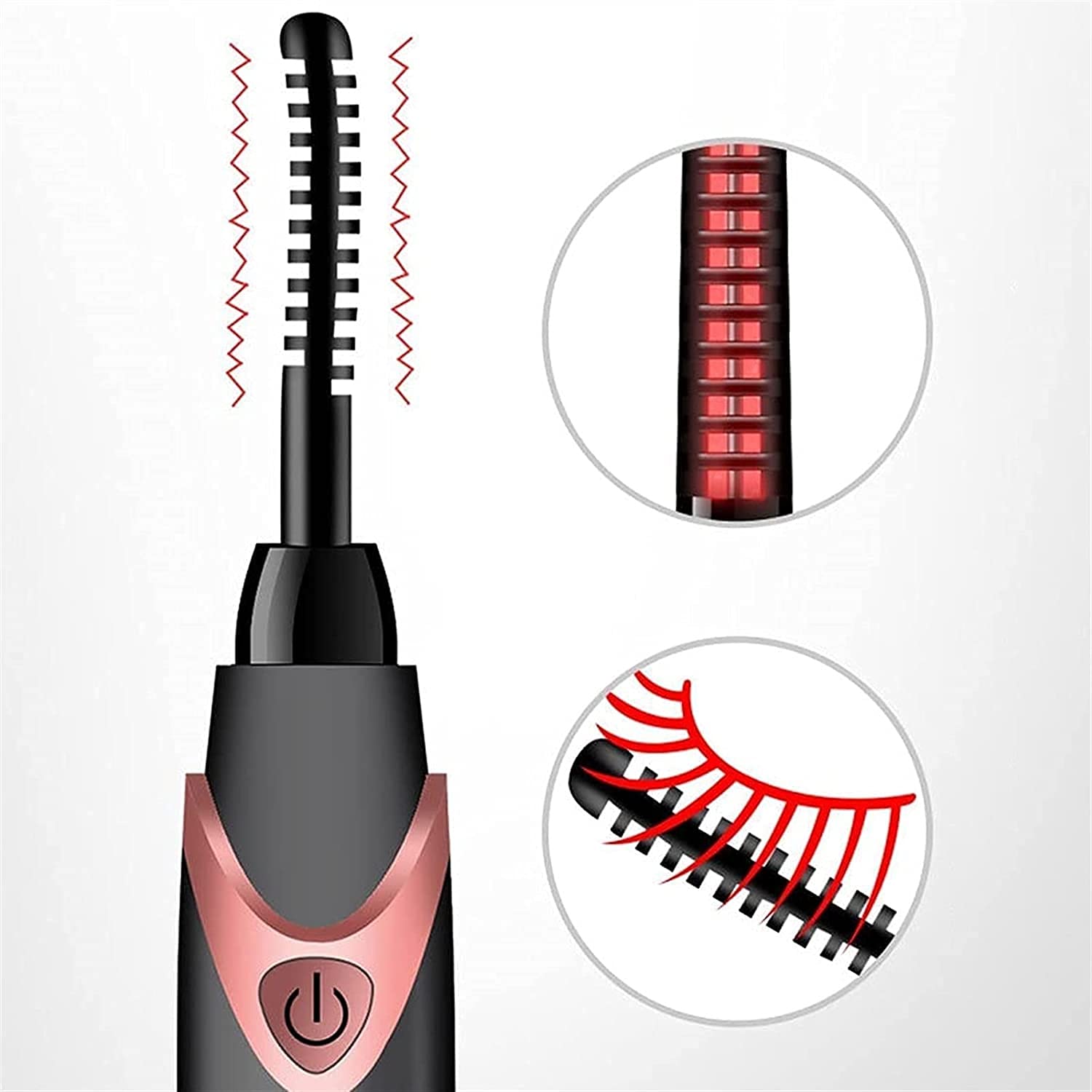 Fast-Heating Electric Eyelash Curler