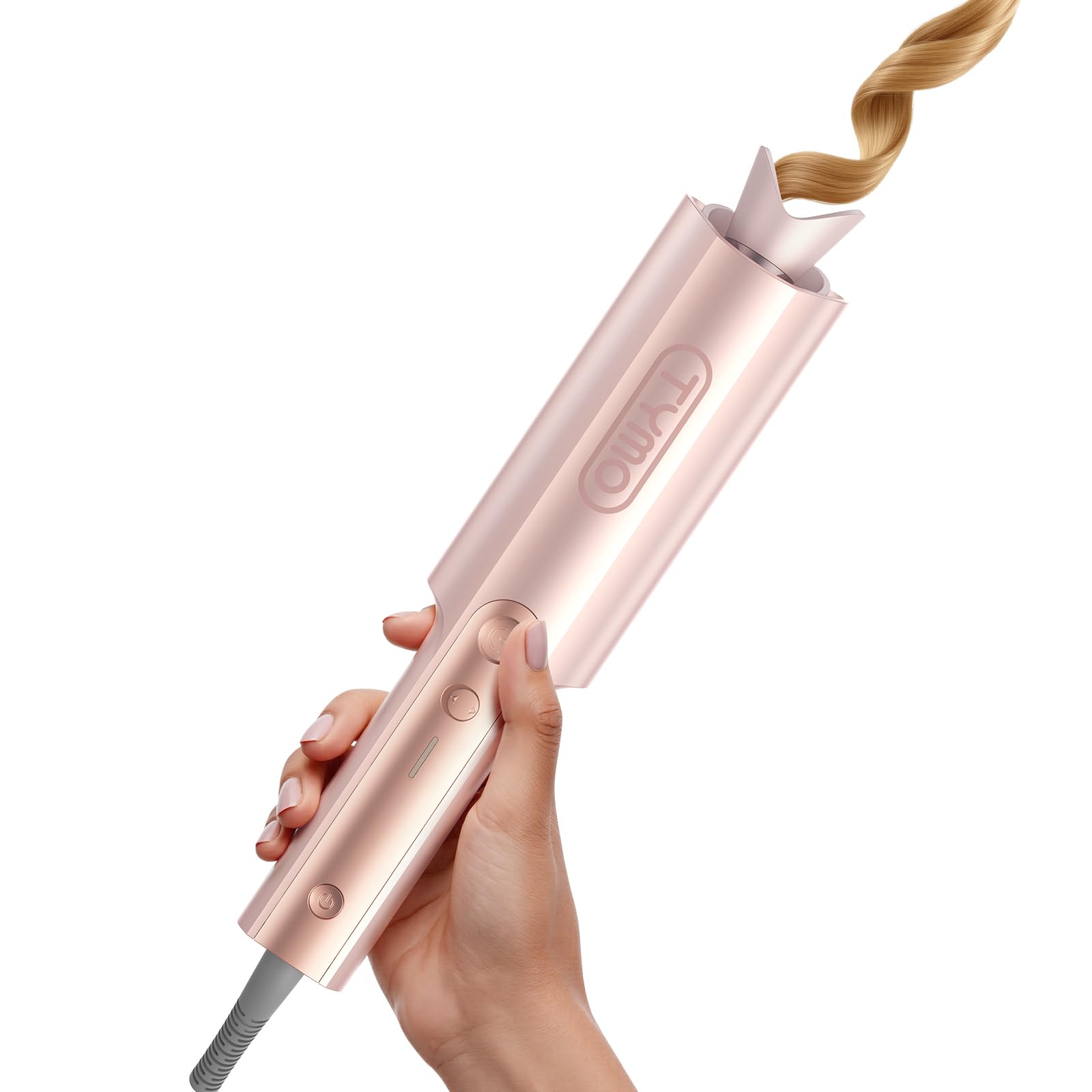 Long-Barrel Automatic Rotating Curling Iron