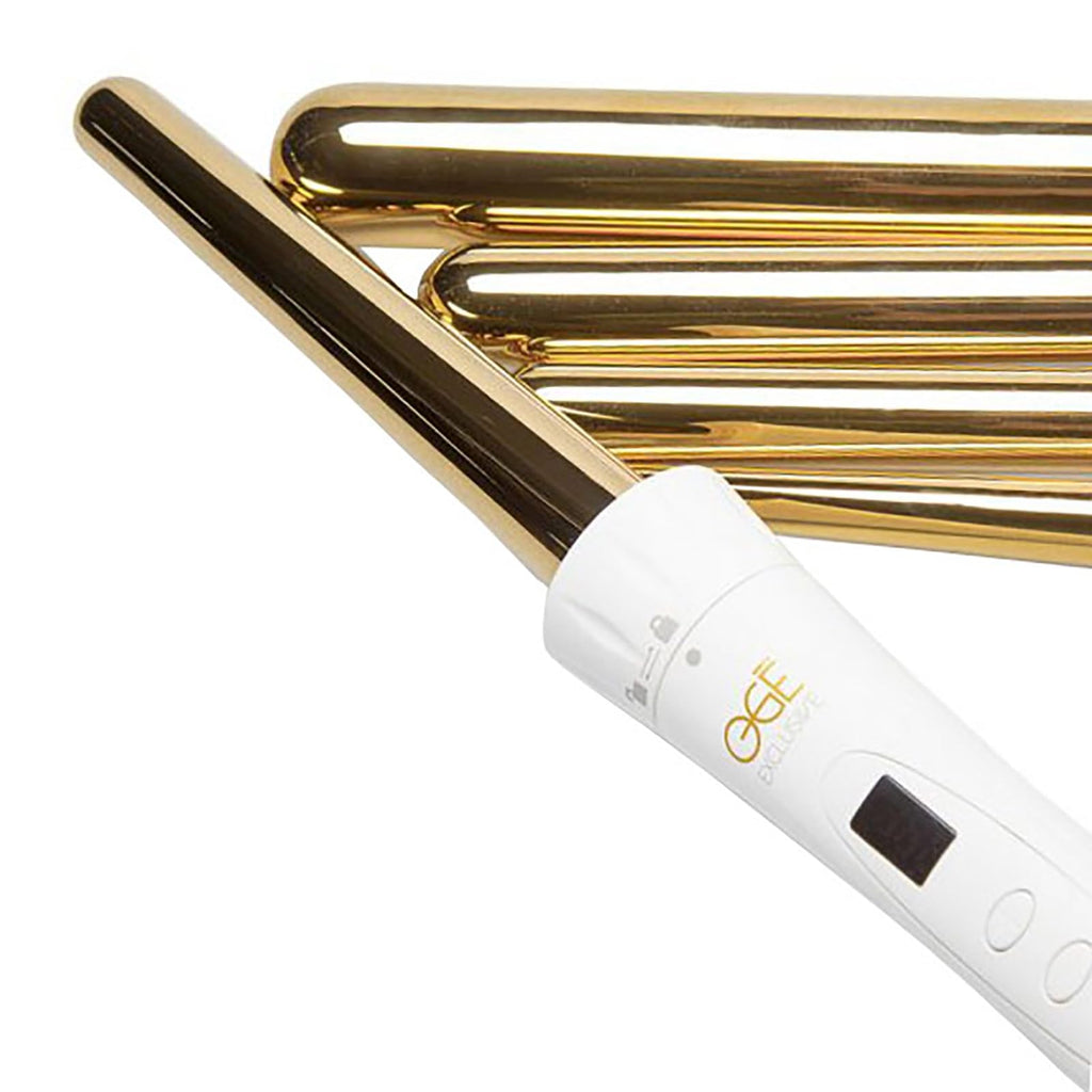 5-in-1 Gold Curling Iron Set
