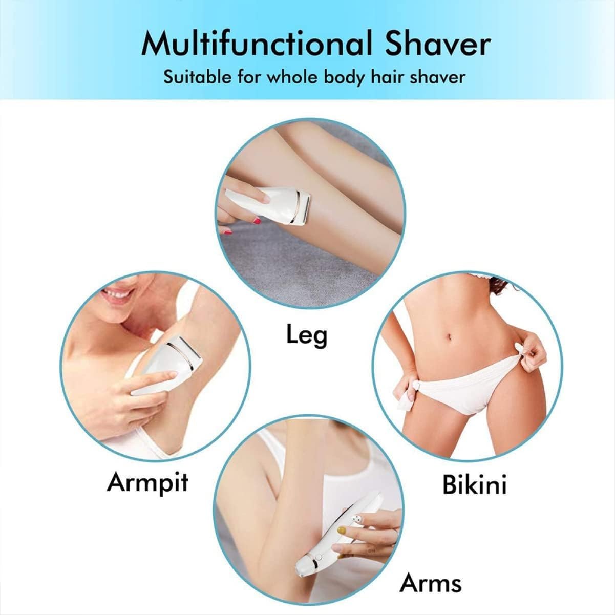 2-Piece Rechargeable Travel Shaver Set