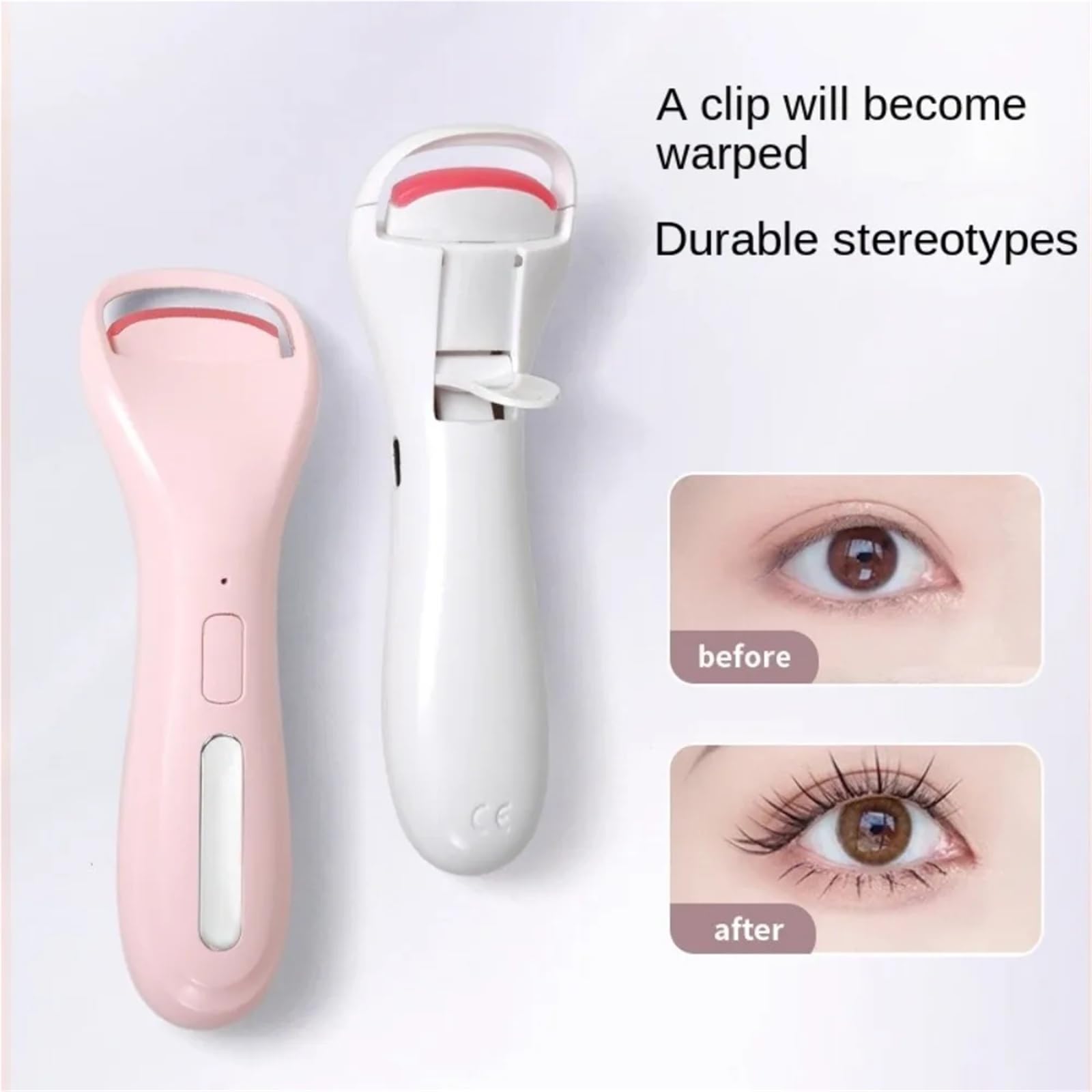 3-Temperature Heated Eyelash Curler