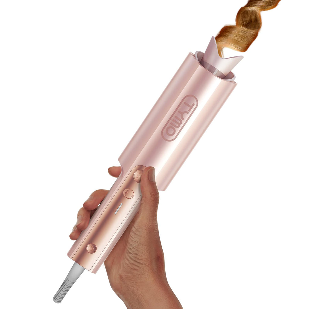 Long-Barrel Automatic Rotating Curling Iron