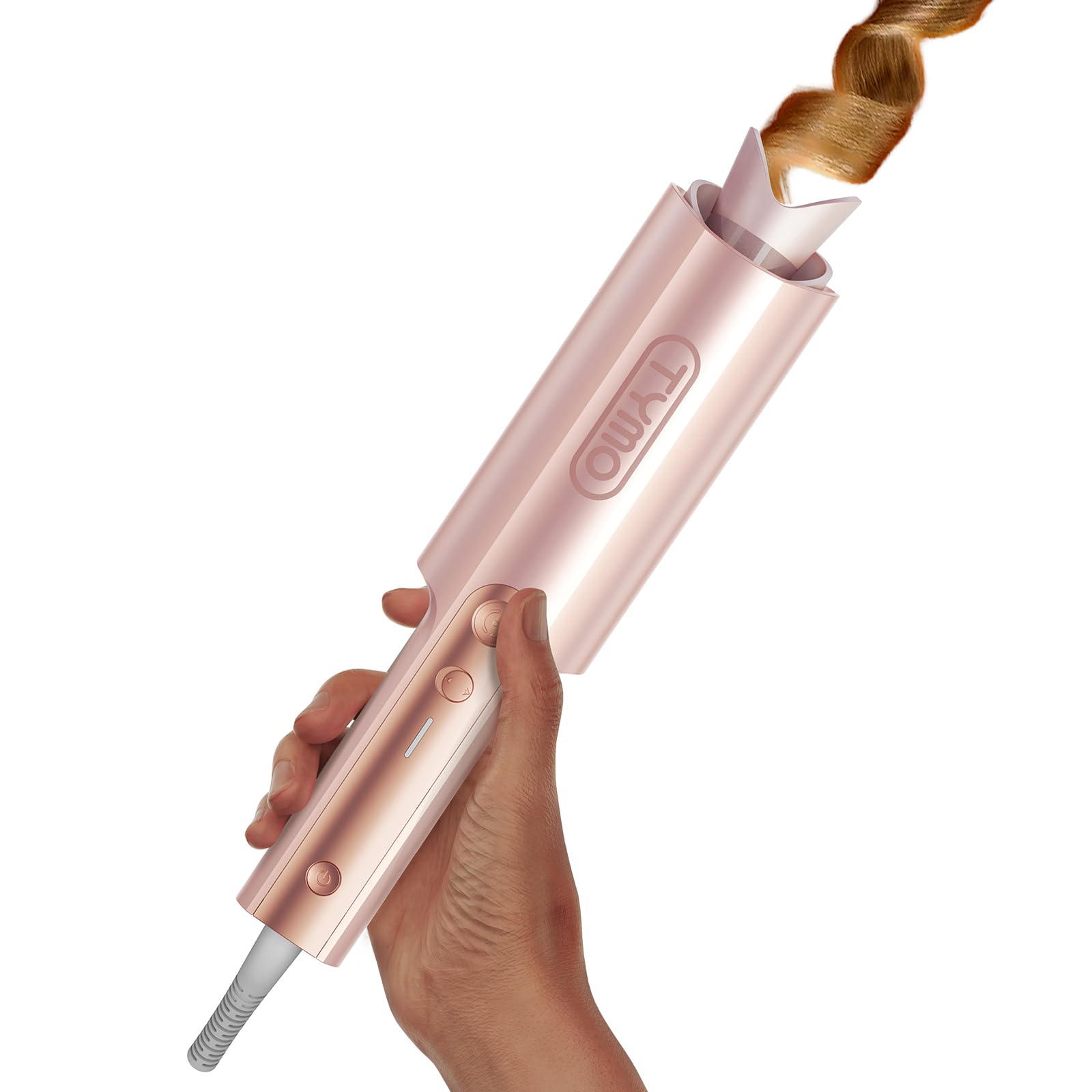 Long-Barrel Automatic Rotating Curling Iron