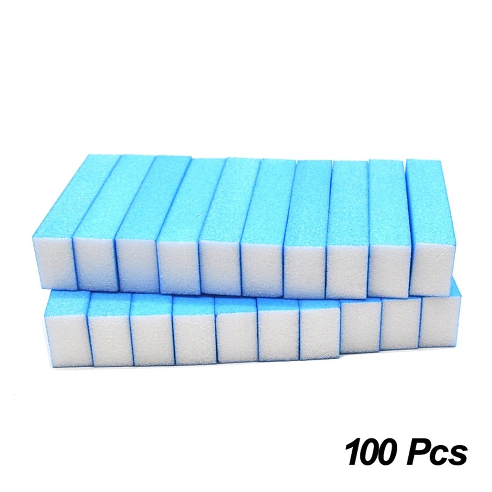 100-Piece Sponge Nail Buffer Block Set