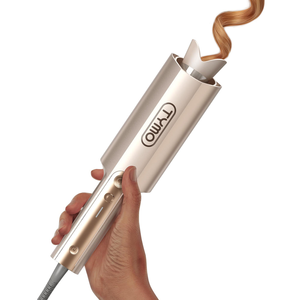 Long-Barrel Automatic Rotating Curling Iron