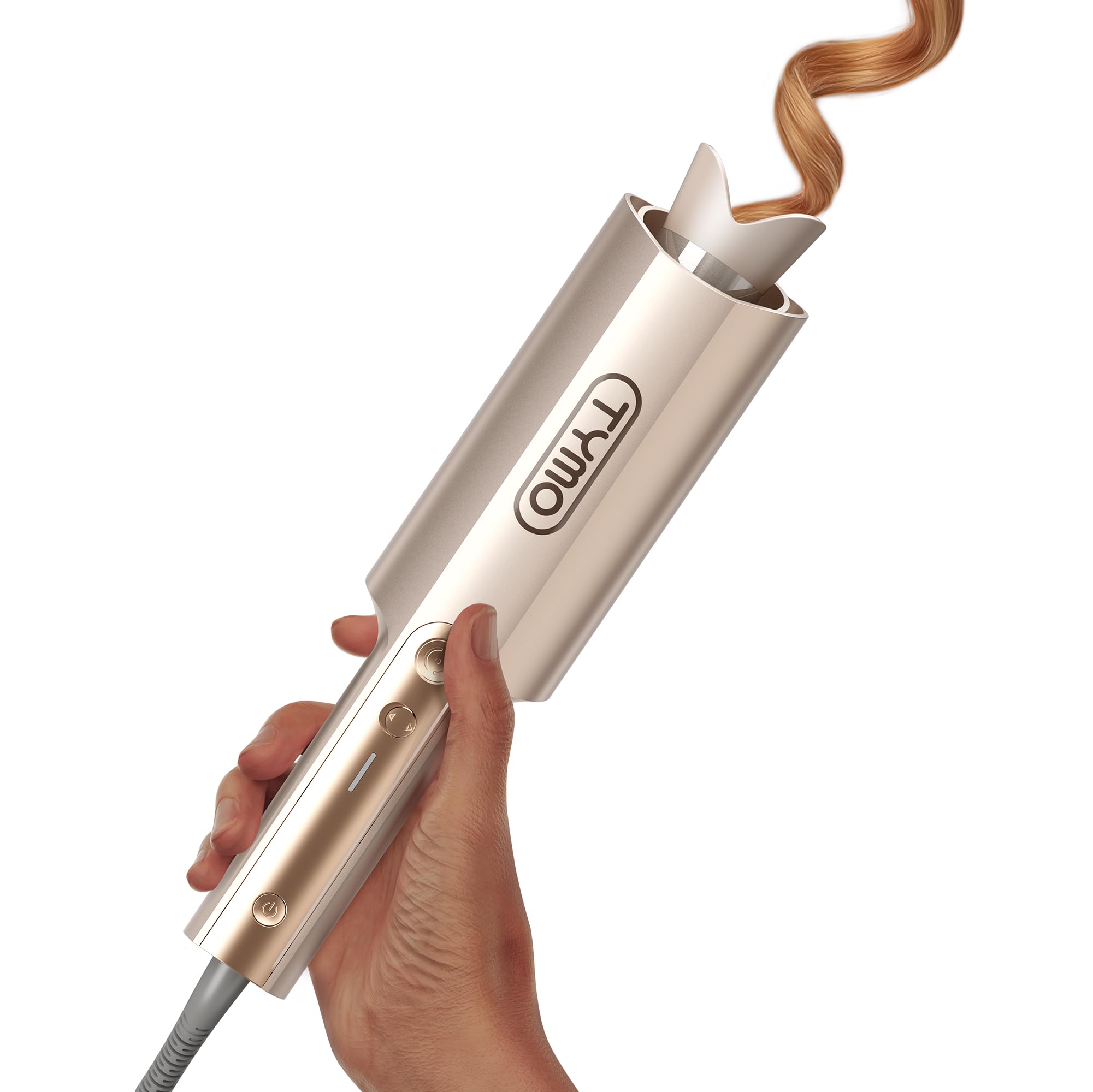 Long-Barrel Automatic Rotating Curling Iron