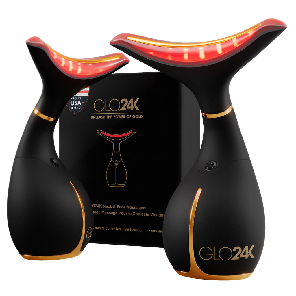 LED Facial Massage Wand with Heat and Vibration