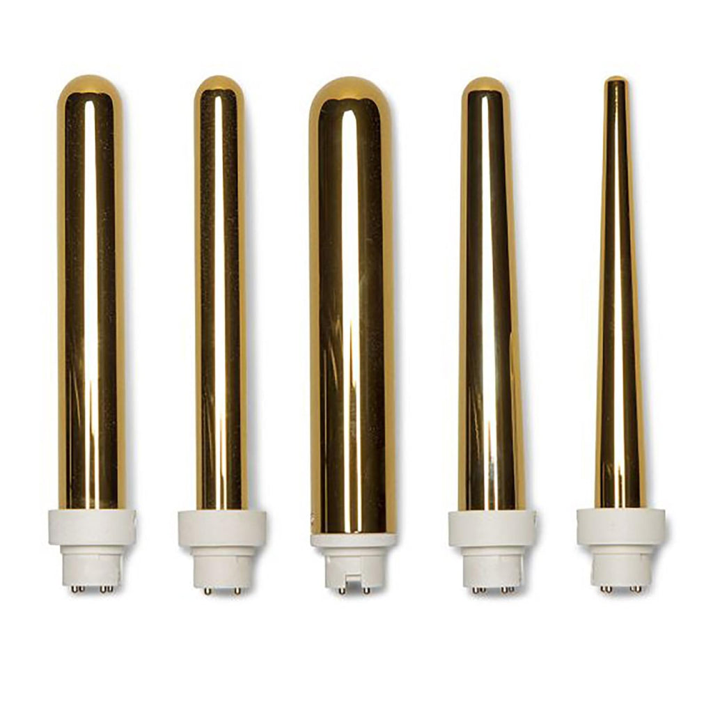5-in-1 Gold Curling Iron Set