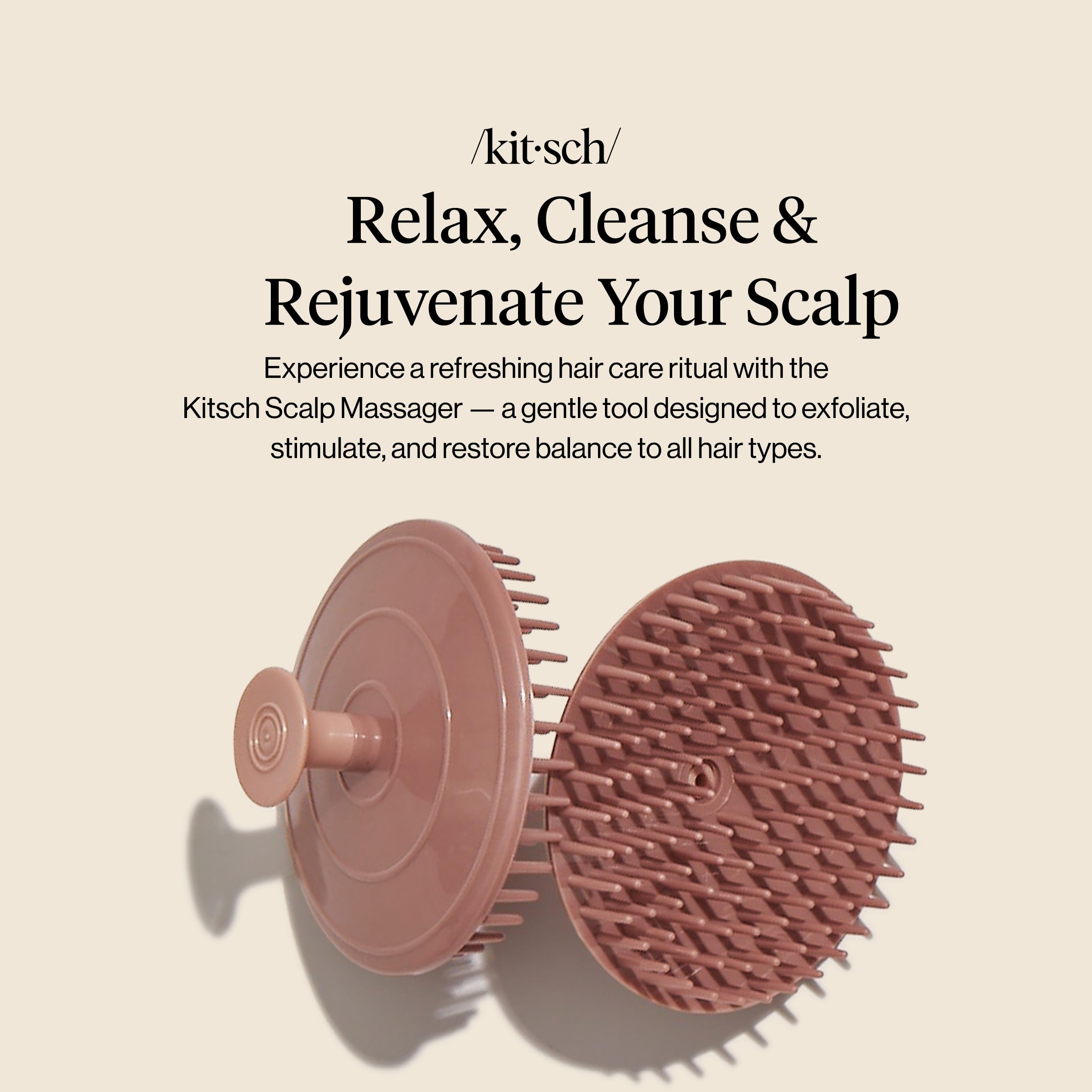 Silicone Shampoo Scalp Massage Brush