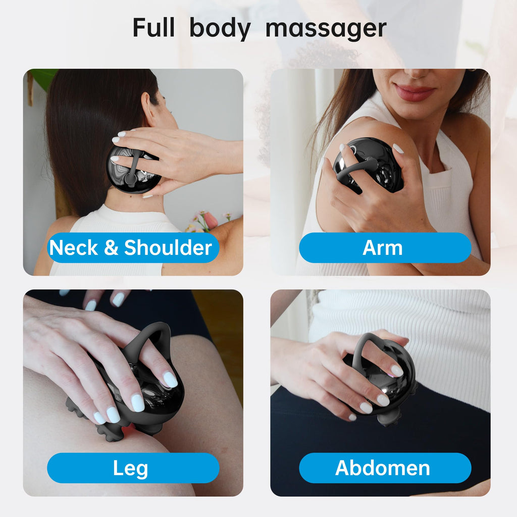 Heated Foot and Scalp Massager Set