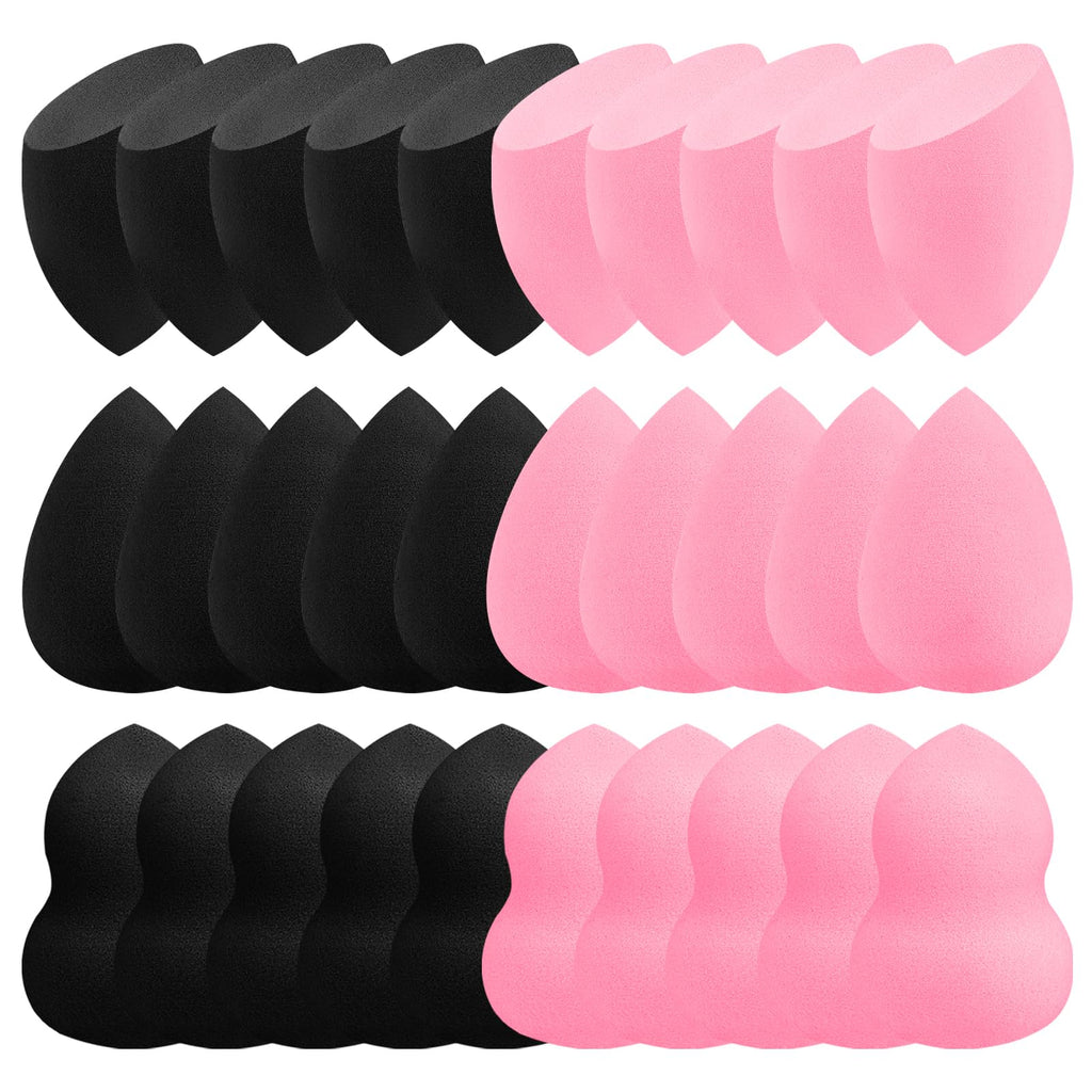 15-Piece Latex-Free Makeup Sponge Set