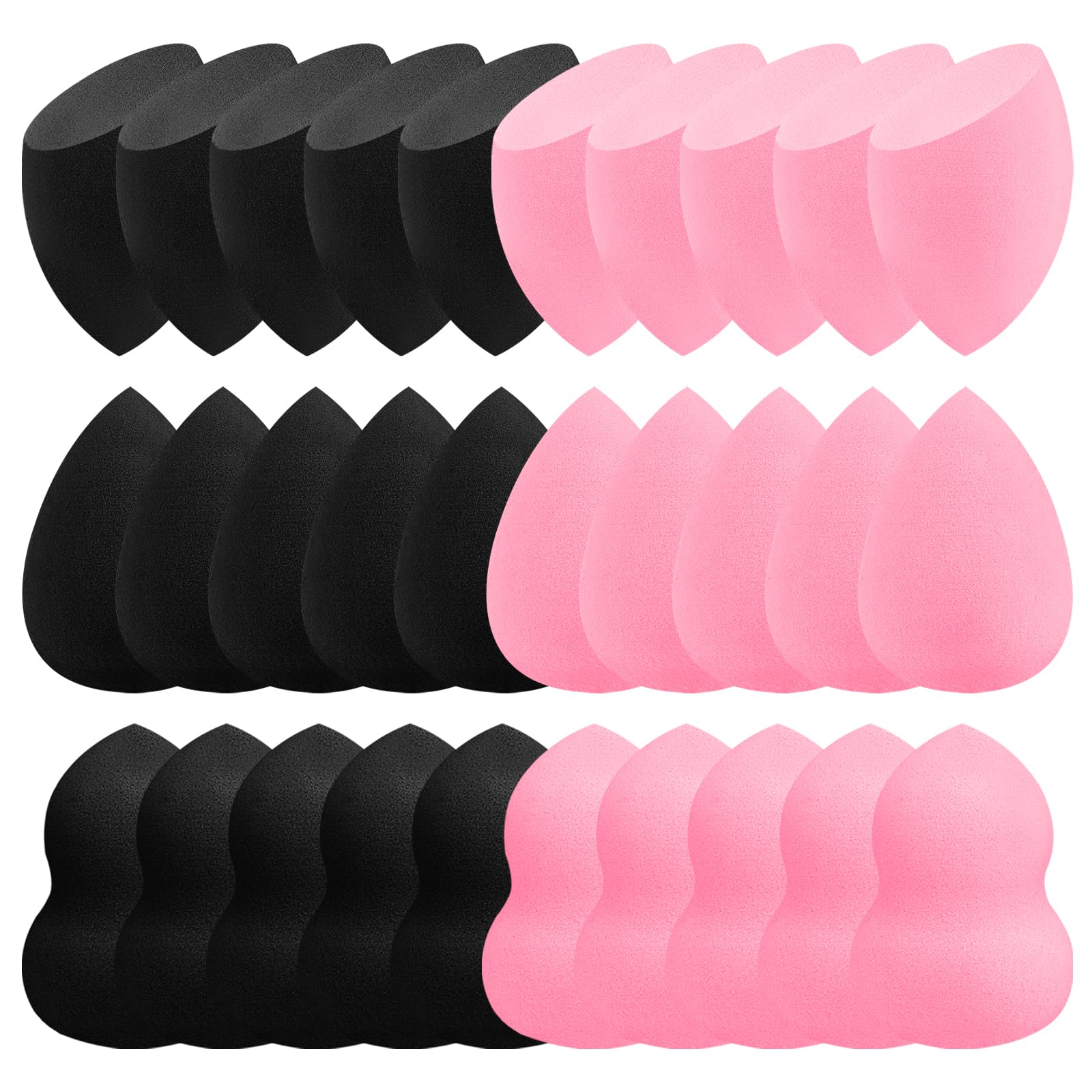 15-Piece Latex-Free Makeup Sponge Set