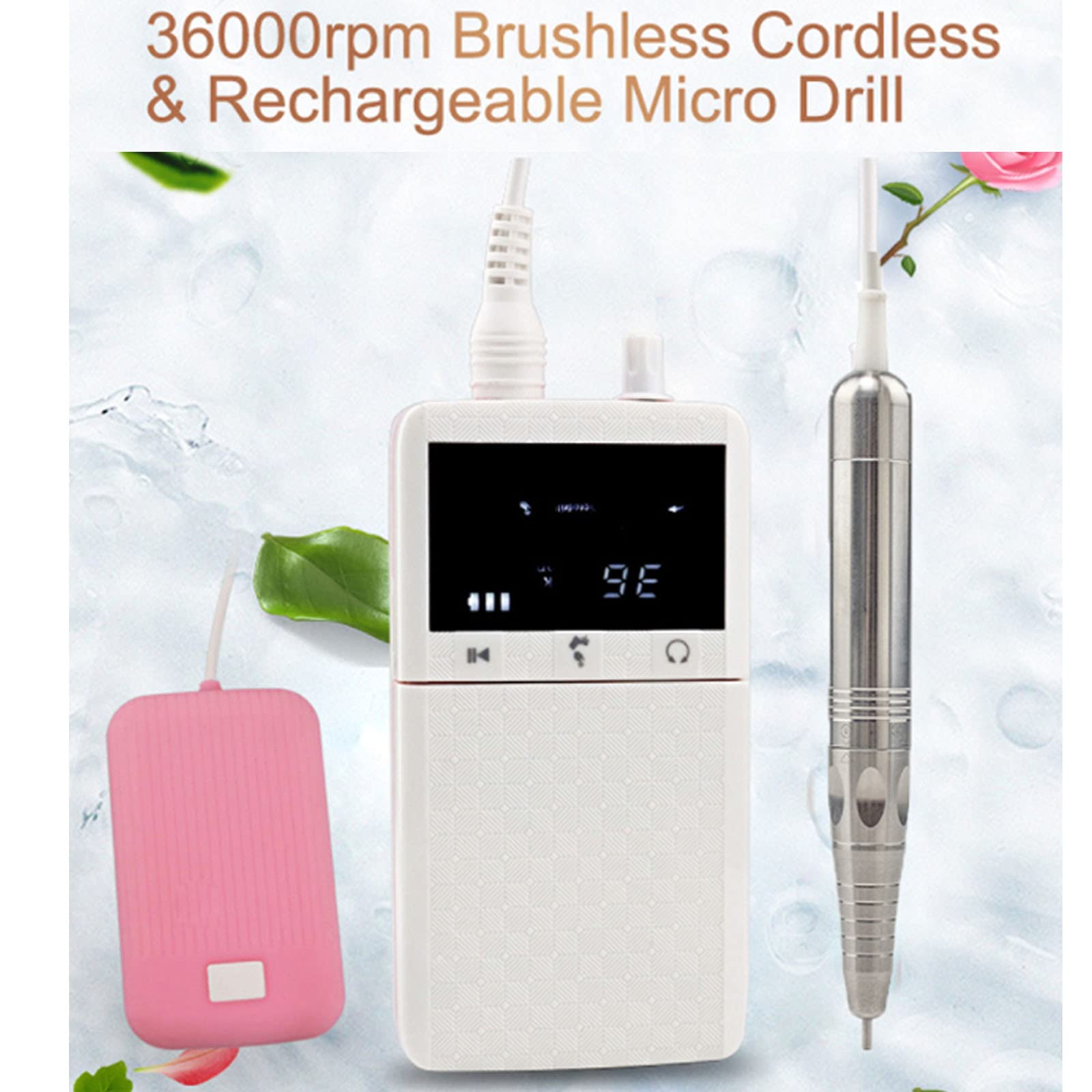 Rechargeable Brushless Nail Drill Set