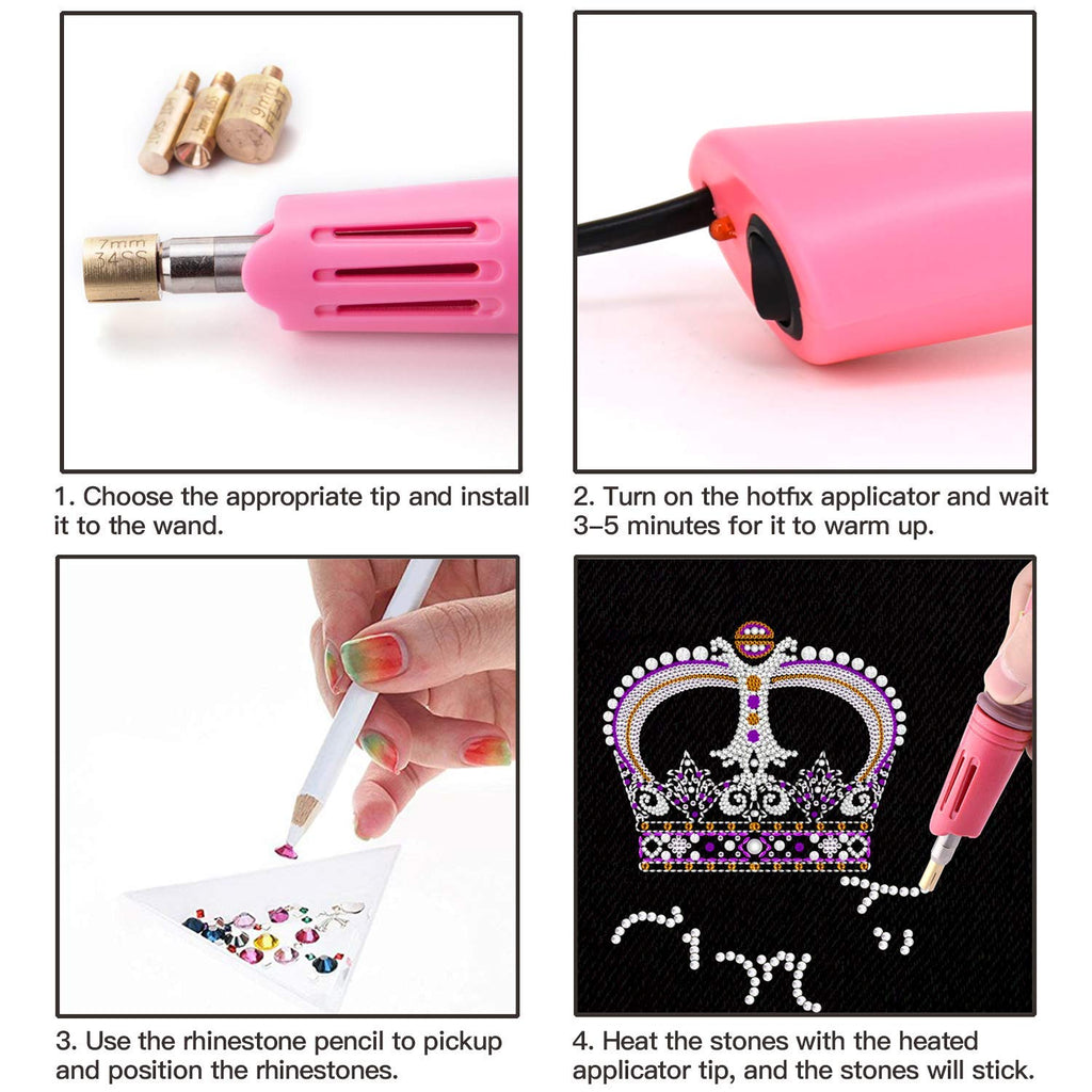 Hotfix Rhinestone Applicator Tool Kit