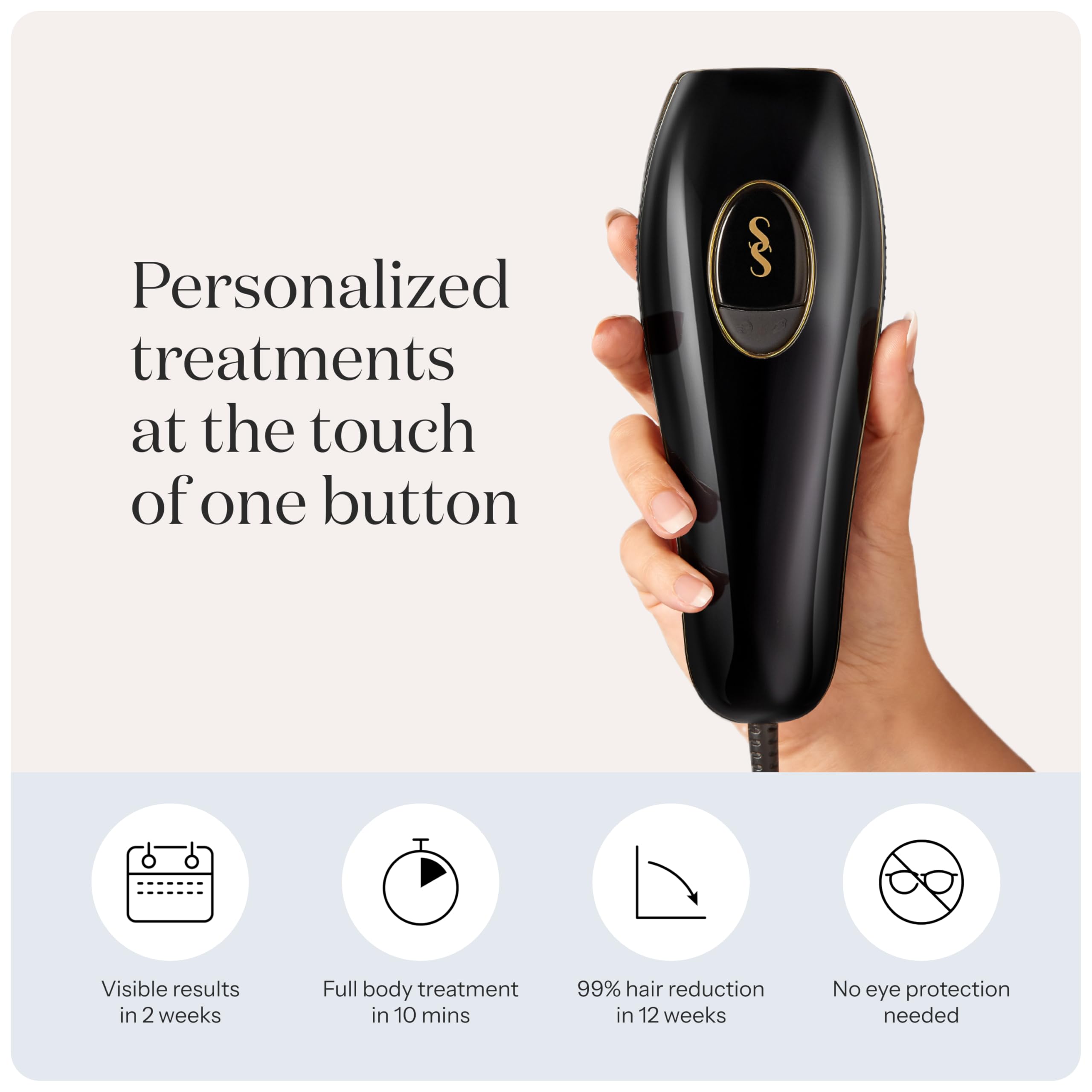 At-Home IPL Hair Removal Device