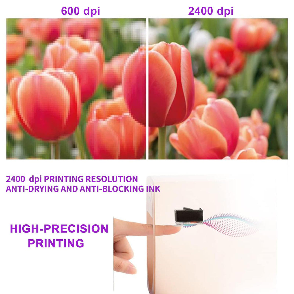 Portable Mobile Nail Painting Machine with Tool Set
