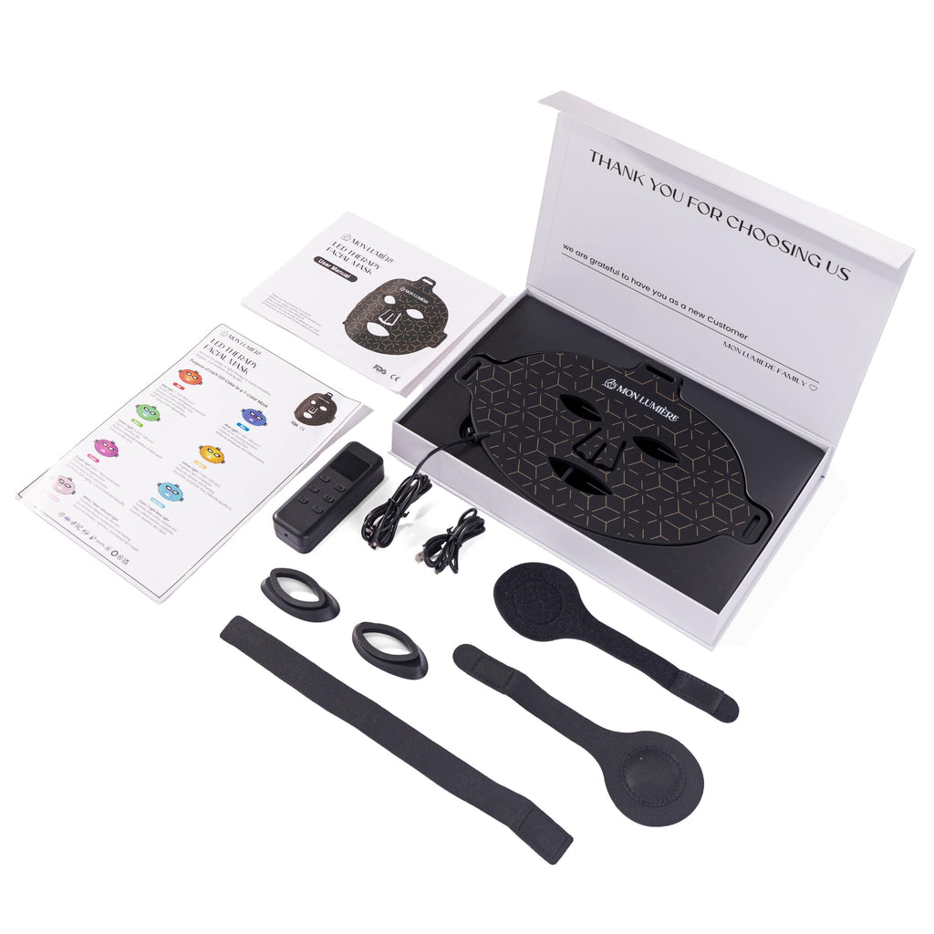 7-Color LED Glow Face Mask