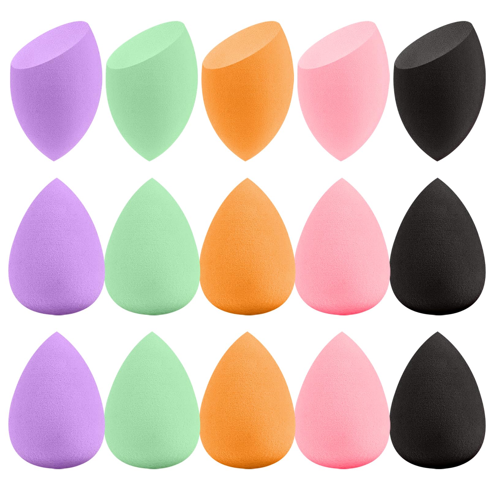 15-Piece Latex-Free Makeup Sponge Set
