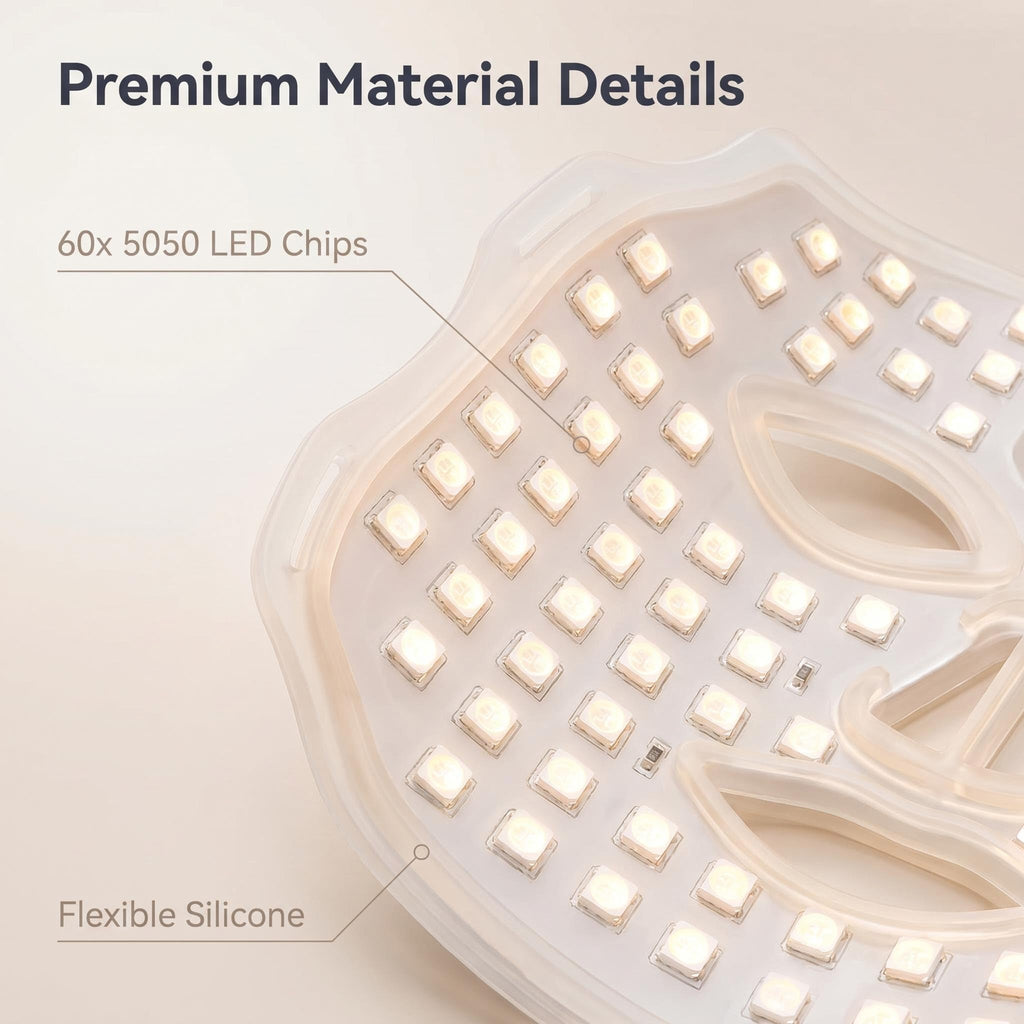 7-Color Rechargeable LED Face Mask