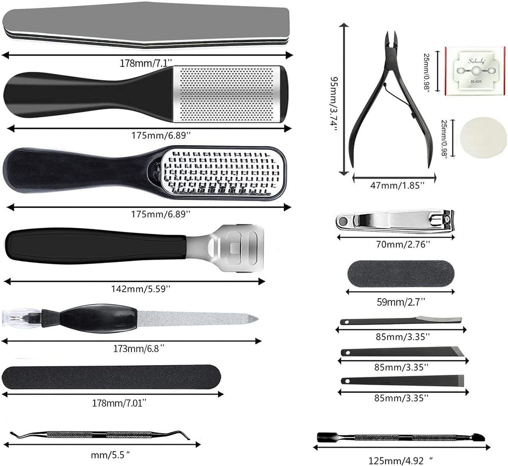 36-Piece Manicure and Pedicure Kit